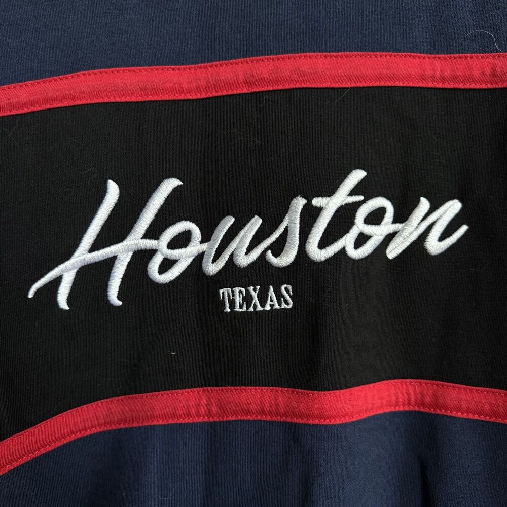 H&M Divided Houston Texas Navy Sweatshirt Size Small - Picture 4 of 4
